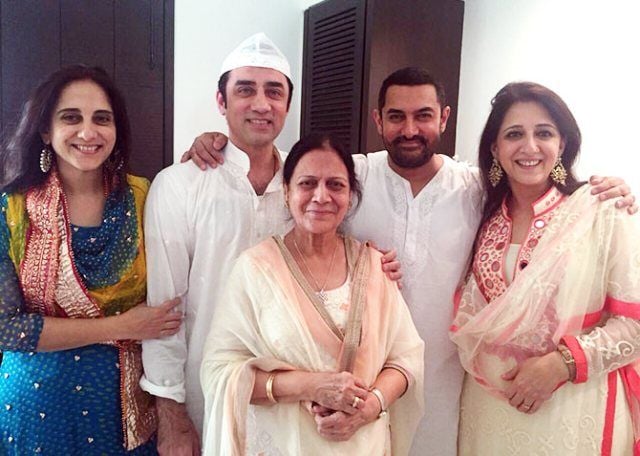 Aamir Khan With Family