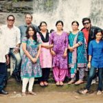 Aloknath with his family