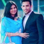 Anchor Ravi with his wife