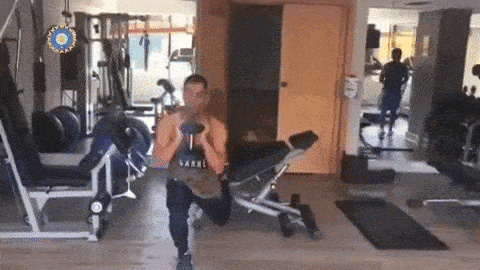 Dhoni Workout Reverse Lunges