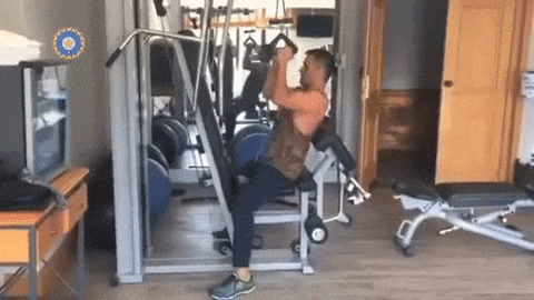 Dhoni Workout V Grip Pull Down