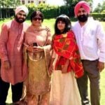 Jasleen Royal with her family
