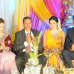 Keshav Maharaj with his family