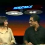 Madhu Trehan On The Sets Of Newstrack
