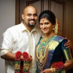 Sibi Lal with his wife Amritha Nair