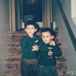 The PropheC still from his childhood with his elder brother