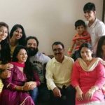 Tia Gandwani with family