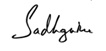 Jaggi Vasudev's Signature