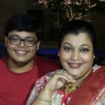 Ambika Ranjankar with her son