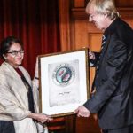 Asma Jahangir Receiving The Right Livelihood Award