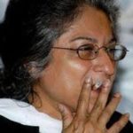 Asma Jahangir Smoking