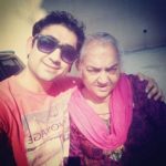 Dheeraj Miglani with his mother