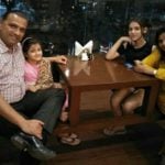Gracy Goswami with her family