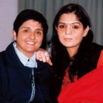 Kiran Bedi With Her Daughter Saina aka Sukriti