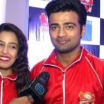 Manish Naggdev with Srishty Rode during BCL event