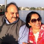 Mehul Choksi With His Wife