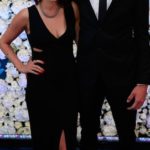 Mitchell Santner's Girlfriend Caitlin Podunski (During 2016 New Zealand Cricket Awards)