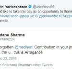 Ravichandran Ashwin award controversy