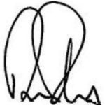 Ricky Ponting's Signature