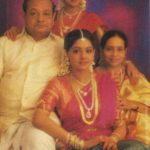 Sridevi (Sitting Centre) With Her Parents And Sister Latha
