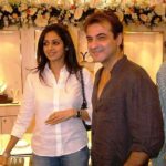 Sridevi With Her Brother in Law Sanjay Kapoor