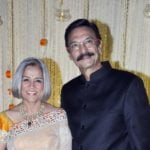 Suresh Oberoi With His Wife Yashodhara