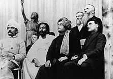 Swami Vivekananda With The East Indian Group at Parliament of Religions September 1893 2