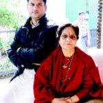 Ujjwala Sharma with her son Rohit