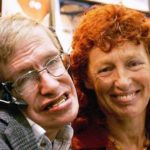 Elaine Mason with her Ex-husband Stephen Hawking