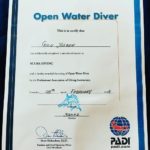 Gilu Joseph a certified Scuba Diver