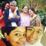 Gilu Joseph with her parents and sisters
