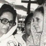 Hamida With Indira Gandhi