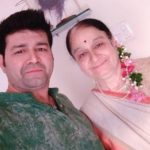 Heital Puniwala with his mother