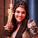 Indhuja received Ananda Vikatan Cinema Award for Best Supporting Actress
