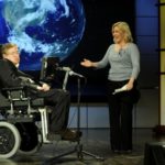 Lucy Hawking With Stephen Hawking