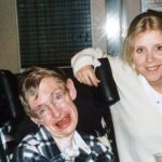Lucy Hawking With Stephen Hawking