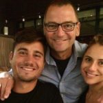 Marcus Stoinis With His Father And Sister