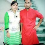 Shreevats Goswami with his sister