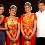 Tanya Ravichandran with her parents and sister Apparajitha Sriram