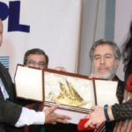 Teesta Setalvad Receiving Kuwait Muslim Award