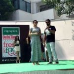 Anshul Chauhan at Institute of Home Economics to judge OPPO Times Fresh Face auditions