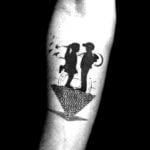 Avicii right forearm tattoo