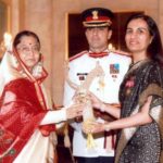 Chanda Kochhar With Padma Bhushan