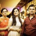 Devisha Shetty with her parents