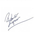 Ranbir Kapoor Signature