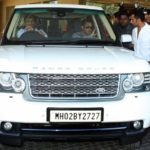 Salman Khan In His Car Range Rover