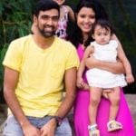 Prithi Narayanan With Her Family