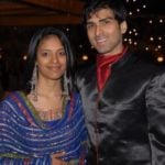 Akshay Dogra with his wife