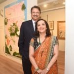 Ajay Piramal with her husband
