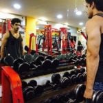 Avinash Mishra at the gym